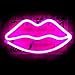 LED Neon Signs Lip Shaped Art Decorative Lights for Home Party Bar Pub Hotel Beach Recreational, Valentine’s Day, Christmas (Lip-Pink)