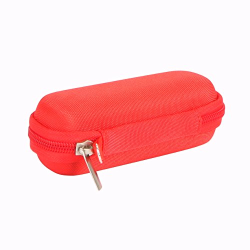 Hard Travel Case for Finishing Touch Flawless Women's Painless Hair Remover by co2CREA (Red)