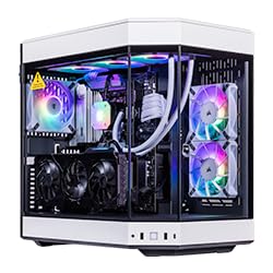 Velztorm White Praetix 3D Custom Built Y60 Gaming