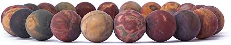 Natural Matte Planetary Tone Stone Beaded Bracelet - Fashion Jewelry for Men and Women