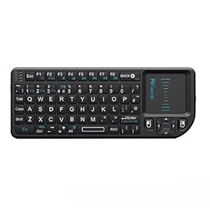 Rii-K01X1-24-GHz-Mini-Wireless-Keyboard-with-Mouse-Touchpad-Remote-Control-KODI-XMBC-Remote Rii X1 Mini Wireless Keyboard, Smart TV Keyboard, Wireless Keyboard with Touchpad, Mini Keyboard with Remote Control for…
