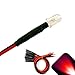 5mm 9v Pre-Wired Red LED - Ultra Bright (7v, 8v, 9v) (Pack of 10)