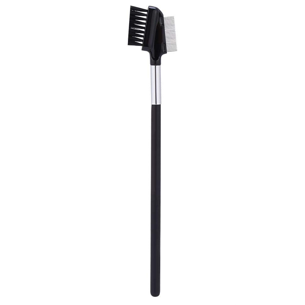 Eyelash Brush, Stainless Steel Eyebrow Eyelash eyelash brush, Comb Brush Eyelash Extension Cosmetic Makeup