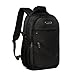 Laptop Backpack for Men,Small College Backpack with Laptop Pocket USB Charging Port,Water Resistant Bookbag Pack Fits Up to 15.6 Inch Laptop Black