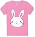 Girls Rabbit Pajamas Children Sleepwear Kids 100% Cotton Short Set