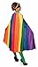 Forum Novelties unisex adult Forum Rainbow Fantasy Cape Sized Costumes, Multi, 56 Inches US