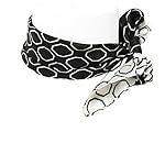 Wrapables 100% Silk Neckerchief Square Scarf