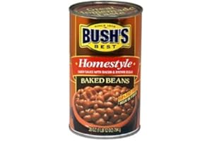 Bush's Best, Homestyle Baked Beans, 28oz Can (Pack of 4) by Bush's