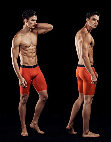 image for ATHLIO Men's (Pack of 3) Cool Dry Compression Active Sports Baselayer 