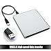 VersionTECH. USB 3.0 Ultra Slim External DVD Drive Burner