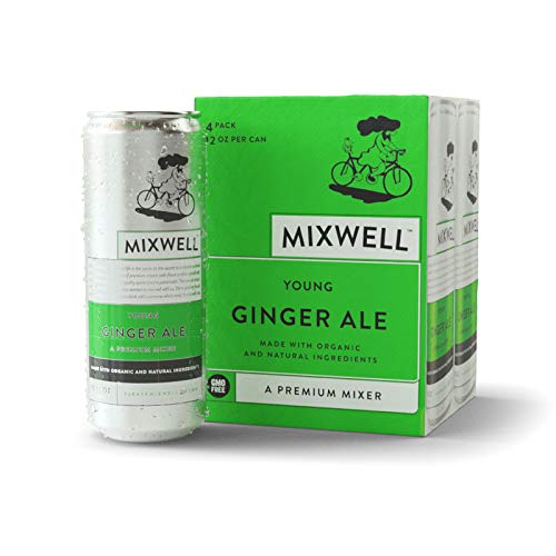 Mixwell Young Ginger Ale Premium Mixer for Drinks Made with Organic
