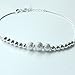 Anklet-Burning Love Frosted beads Ankle chains No fading foot chains for Female fashion jewelry Size 10.04