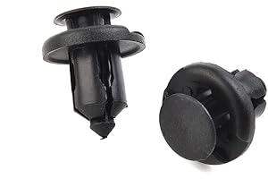Front Bumper Retainer Clips 20 Pack, Push Type Fix Insert for Honda Accord Civic Element Pilot Odyssey Ridgeline and Acura CL