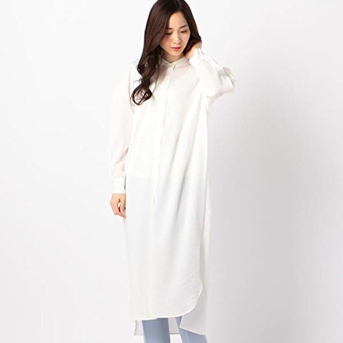 Amazon Co Jp ミューズ リファインド クローズ Mew S Refined Clothes 2wayシャツワンピース シロ M 服 ファッション小物