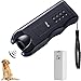 BBTO LED Ultrasonic Dog Repeller Handheld Dog Trainer Device 3 in 1 Anti-Barking Stop Bark Dog Deterrent Training Tools, Black