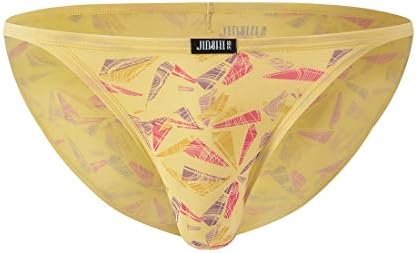EEYAGEN Jinshi Underwear for Men Low Rise Sexy Bikini Underwear Briefs 1 or 6 Pack