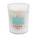 Vinmax 2 Boxes Cotton Sticks Spiral Q-tip Cosmetic Q Tips Paper Stick Cotton Buds Screw and Pointed Head Ear Swab Twist Cotton Tips Cosmetic Swabs for Make-up & Cleaning Ear/Jewelry Total 400pcs