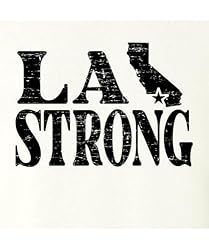 Go All Out XX-Large White Mens LA Strong Los
