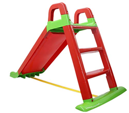 BUSDUGA Rutsche Rot - kompakte Kinderrutsche ab 18 Monate - robuster Kunststoff – Bild 5