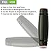 Pack of 4 Fidget Stick Roller Anxiety Stress Relief Focus Desk Toy Boredom Rolling Finger Gadget for Children Adults Premium Quality Solid Wood (Multicolor-Set1)