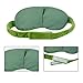 2 PCS Sleep Mask for Girls Women Men Kids Funny Cute Contoured Blackout Frog Cat Dog Animal 3D Sleep Eye Mask for Sleeping