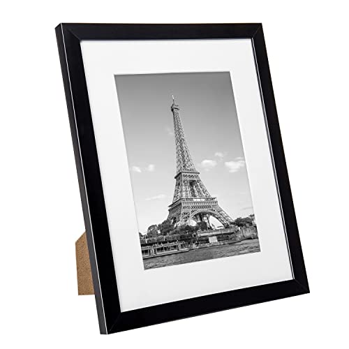 upsimples 8x10 Picture Frame Set of 10,Display Pictures 5x7 with Mat or