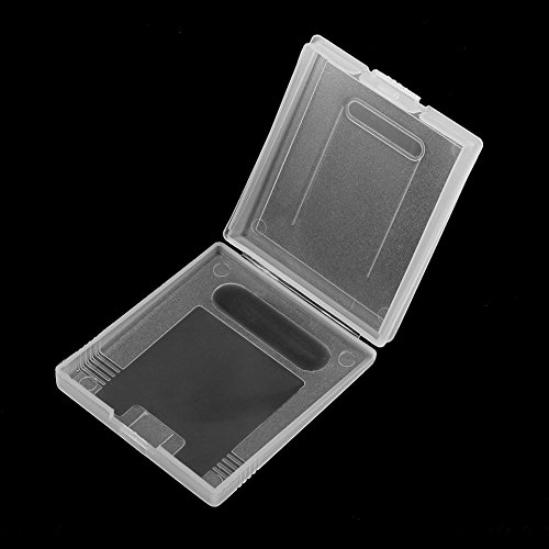 Baynne Clear Plastic Game Cartridge Cases Storage Box Protector Holder Dust Cover Replacement Shell for Nintendo Gameboy GB GBC GBP