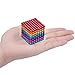 JIAKELOVEYI 512 Pcs of 5MM 8 Colors Magnets Toys Magnetic Fidget Blocks Building Blocks for Development Learning and Stress Relief Office Desk Toys for Adults and Kids (8 Colors)