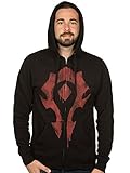 Jinx World of Warcraft Horde Spray Zip-up Hoodie M