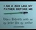 Vinyl Wall Decal Jedi Like My Father Unless Hogwarts Sends Me a Letter Like My Mother Star Wars and Harry Potter Themed Parody Design