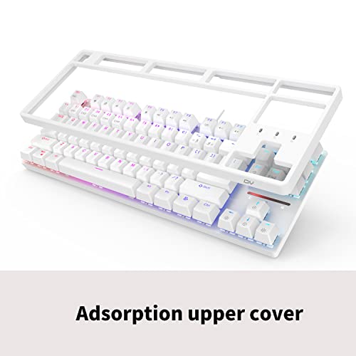 CIY X77 HotSwappable Mechanical Keyboard/RGB Gaming Keyboard/USB C