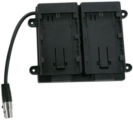 TV Logic BB-056E 7.4V Dual Battery Bracket for Canon LP-E6 Batteries