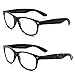 Specs retro 80's Vintage Reading Glasses (Matte Black and Shiny Havana) +1.00 2-Pack