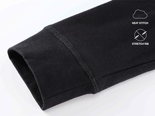 ESTEPOBA MEN’S CASUAL LONG SLEEVE HENLEY SWEATSHIRT KNIT FLEECE ACTIVE SPORTS HOODIE PULLOVER HEATHER CHARCOAL XL