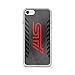 iPhone 7/8 Pure Clear Case Cases Cover Subaru STI Alcantara Carbon