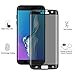 Galaxy S7 Edge Privacy Tempered Glass Screen Protector, YCFlying Premium [3D Curved] [Anti-Spy] [Full Coverage] Tempered Glass Screen Guard for Samsung Galaxy S7 Edge -Black
