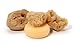 Darice Natural Artist (4pc) – Includes 3 Sea 1 Rounded Artificial Sponge – Finely Grained, Highly Absorbent, Various Textures – For Pottery, Ceramics, Painting, Staining, Original Version