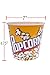 Juvale Popcorn Buckets/Popcorn Tub Containers - 6 Pack - Small, Medium, Large Sizes