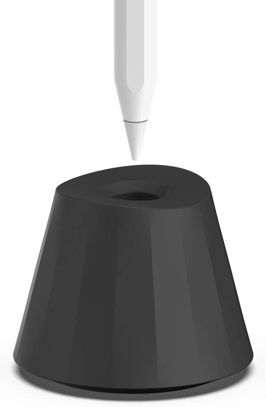 UPPERCASE Designs NimbleStand Vertical Stand Compatible with Apple Pencil with/Without Sleeve or Grip (Onyx Black)