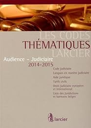 Audience, judiciaire, 2014-2015