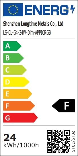 Matane Smart Ceiling Light RGB, LED Ceiling Light Dimmable 24 W, 16 Million DIY Colours, Compatible with Alexa & Google Assistant, RGB Ceiling Light LED for Living Room, Bedroom, Children's Room