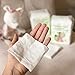 Bellacotton Baby Large Dry Cotton Square Pads 3.5 x 4, White, 150 Count (3 Packs of 50)