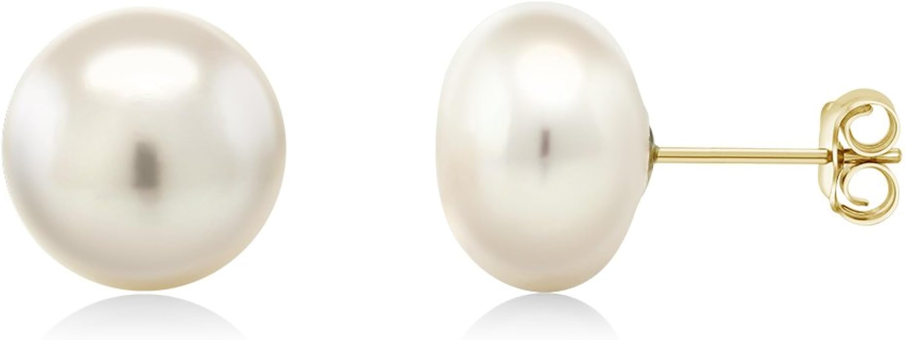white pearl studs