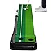Indoor Golf Putting Practice Mat,Balight Putting Green Portable Outdoor Golf Auto Ball Return Function,1 Putter Putting Trainer Mat Dual-Track ProEdge - Extra Long 10.5 Feet Mat -2 Holes,5 Bonus Balls