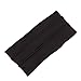 Toraway Hairband, Women Yoga Wide Headband Boho Headwrap Running Headband (Black)