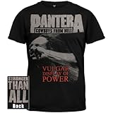 Pantera Stronger Than All Adult Men's Two Sides Black T-Shirt