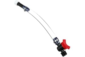 YILENXURI Gas Cans,racing fuel jug hose,racing VP fuel jug, egs jugs, LC2 Jugs, Scribner FuelJugs,Scribner Fuel Jugs, gas can,5 Gallon Gas Can for Racing, Trigger Hose, with Ball Valve Shut.