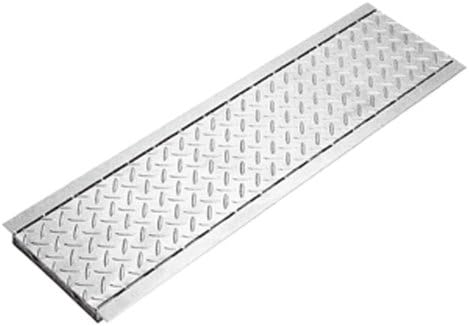 縞鋼板付u字溝用グレーチング 適用みぞ幅100mm 長さ995mm T 2 適用荷重 乗用車 お求めやすく価格改定 Huk 100