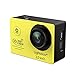 Lightdow LD6000 WiFi 1080P HD Sports Action Camera Bundle with DSP:Novatek NT96655 Chip, 2.0-Inch LTPS LCD, 170° Wide Angle Lens and Bonus Battery (Yellow+WiFi)