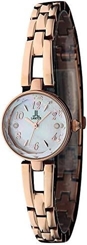 LANCETTI watch natural diamond three-wire LT-6204R-WH Ladies